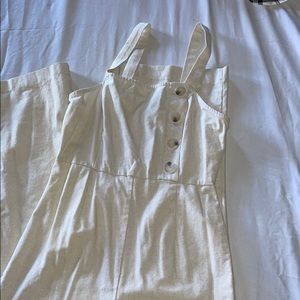 Tan tank top jumpsuit